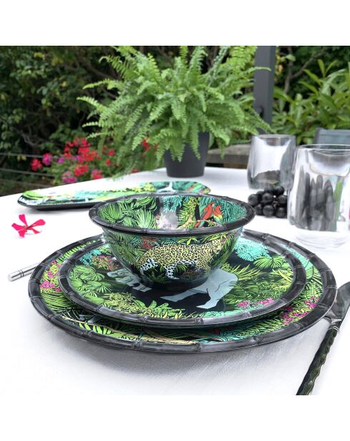 Ciotola piccola Jungle multicolore - D.17 cm