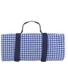 Nappe XL vichy bleue - 280x140 cm