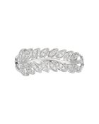Bague Feuillage Lumineux Diamants 0.1 ct Or Blanc