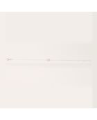 Bracelet Coeur Diamants 0.08 ct or blanc