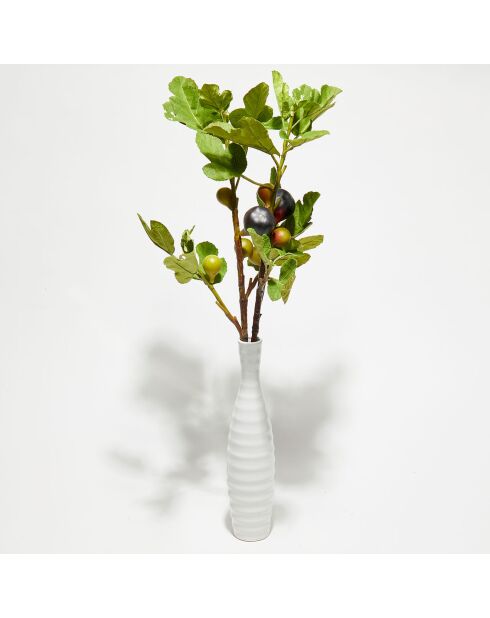 2 Branches artificielles Fig bordeaux - 74 cm