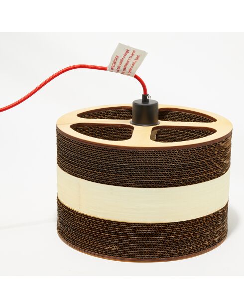 Suspension Piana marron - D.30xH.24 cm