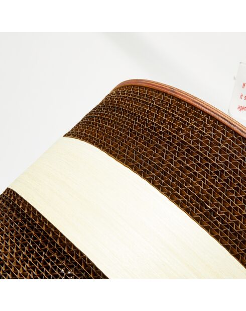 Suspension Piana marron - D.30xH.24 cm