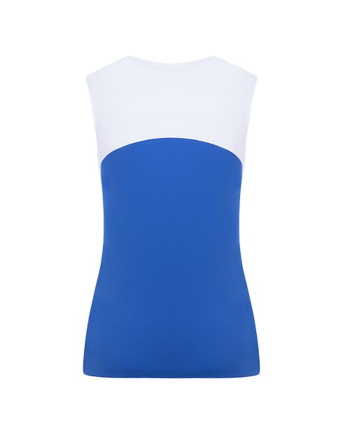 Débardeur bleu/blanc