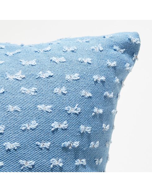 Coussin Denis bleu - 60x60 cm