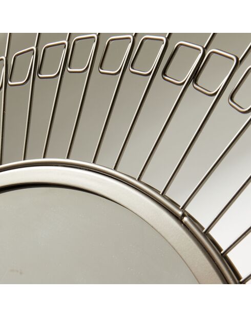 Specchio grigio Finesse - D.80 cm