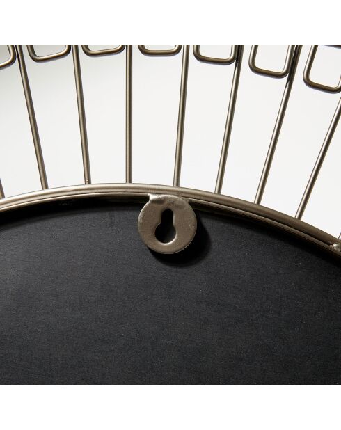 Specchio grigio Finesse - D.80 cm