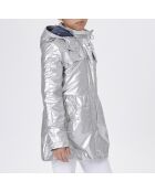 Manteau 3 en 1 Brillant gris