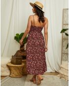 Robe Lune noir/rouge