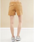 Short en Gabardine Chevron Harvard sahara