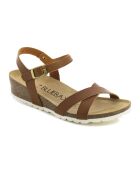 Sandales Napier marron/blanc