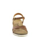 Sandales Napier marron/blanc