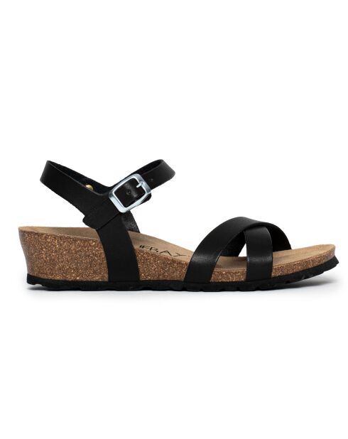 Sandales Napier noir/marron