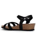 Sandales Napier noir/marron