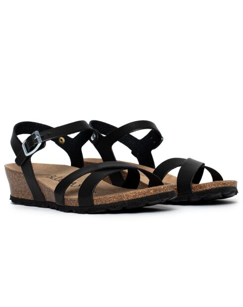 Sandales Napier noir/marron