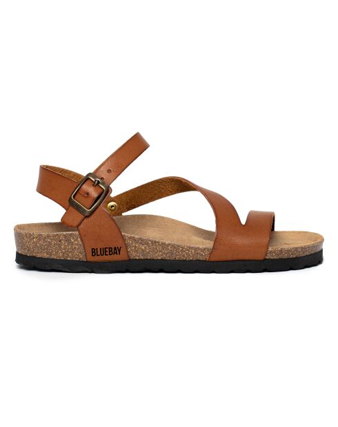 Jeanette sandalen camel/bruin/zwart