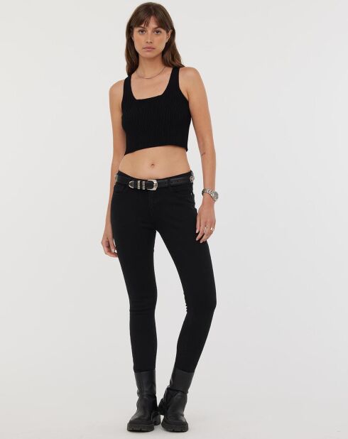 Jean slim Scarlett noir