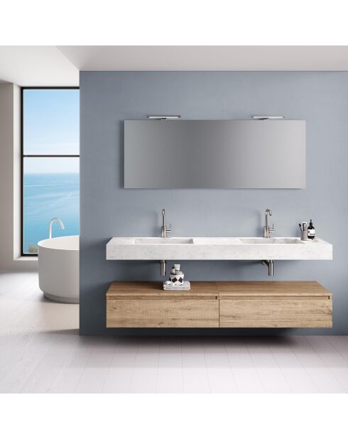 Yoka 7-teiliges mehrfarbiges Carrara-Marmorset