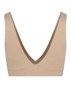 Sujetador beige profundo