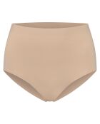 Culotte mi-haute invisible beige