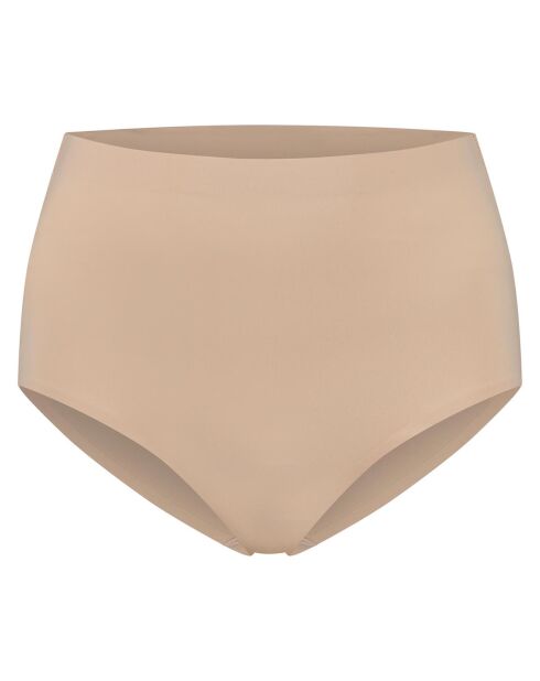 Culotte mi-haute invisible beige