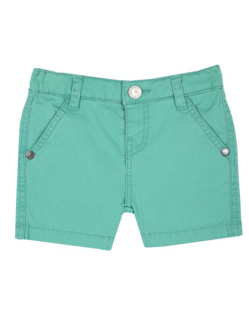 Short Guillaume vert moyen