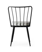 2 Chaises Yildiz noir/blanc - 43x82x42 cm