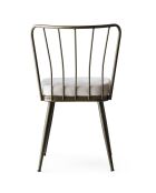 2 Chaises Yildiz blanches - 43x82x42 cm