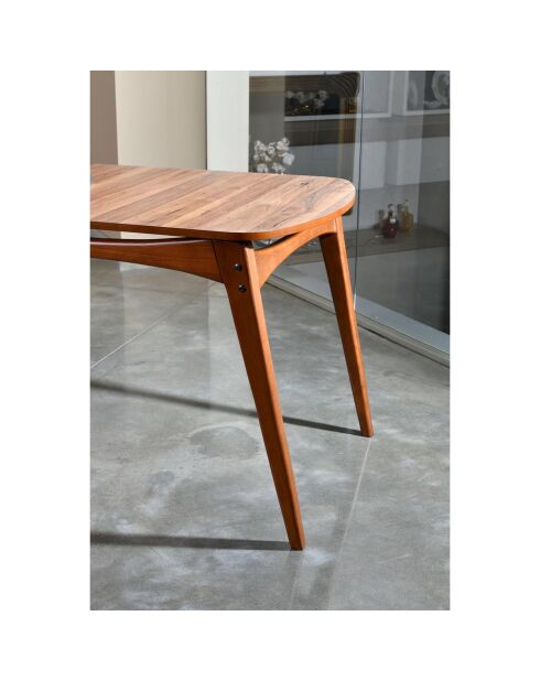 Table touch beige - 160x75x80 cm