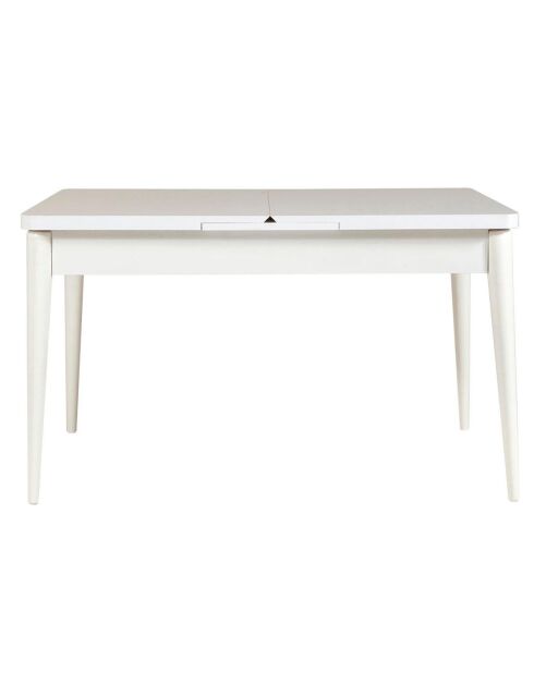 Ensemble Table + 2 Chaises + 2 Bancs Vina 0701 blanche