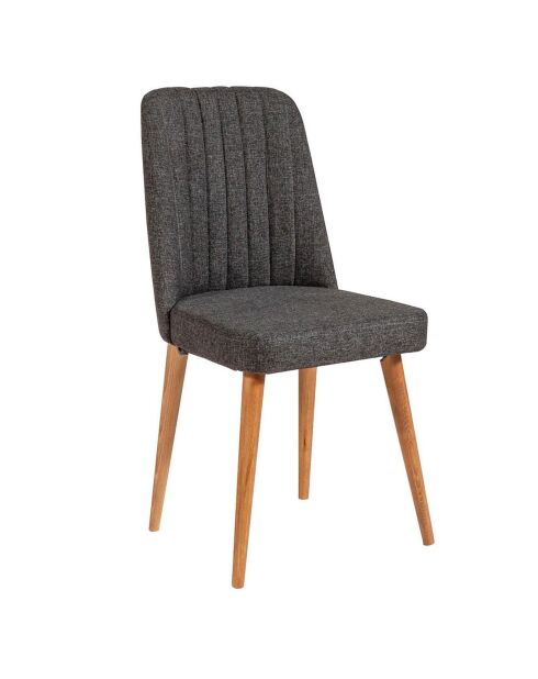 Set de mesa y 4 sillas Costa 1053 beige/blanco/antracita