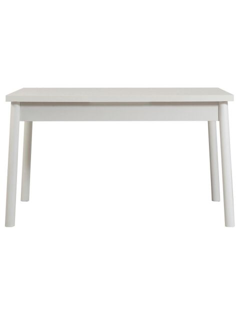 Set tafel + 4 stoelen Costa 1053 wit/antraciet