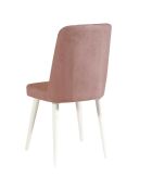 Ensemble Table + 4 Chaises Santiago 0900 blanc/gris