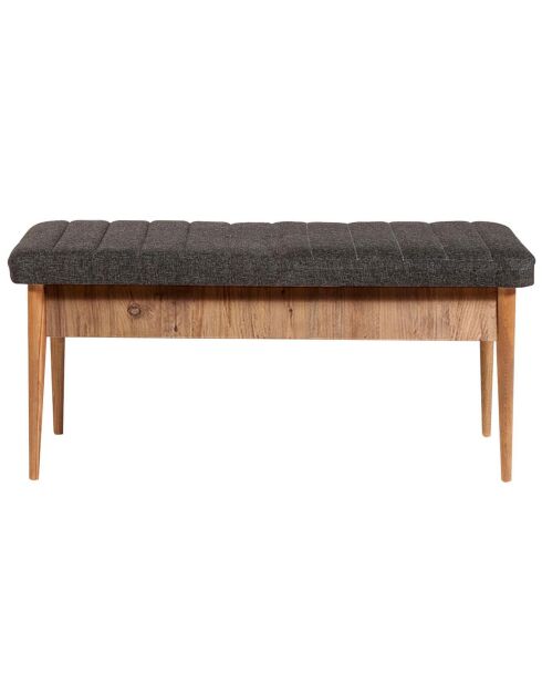 Ensemble Table + 2 Chaises + 1 Banc Vina 1053 beige/anthracite