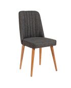 Ensemble Table + 4 Chaises Santiago 1053 beige/anthracite