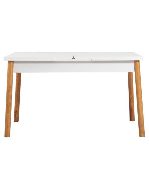 Ensemble table + 4 chaises santiago 1053 beige/blanc/anthracite