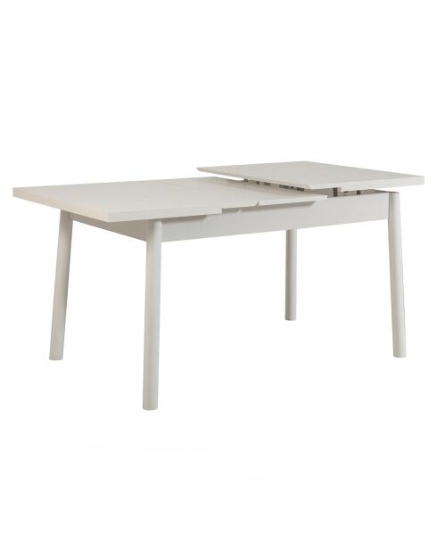 Ensemble Table + 4 Chaises Santiago 1053 blanc/anthracite