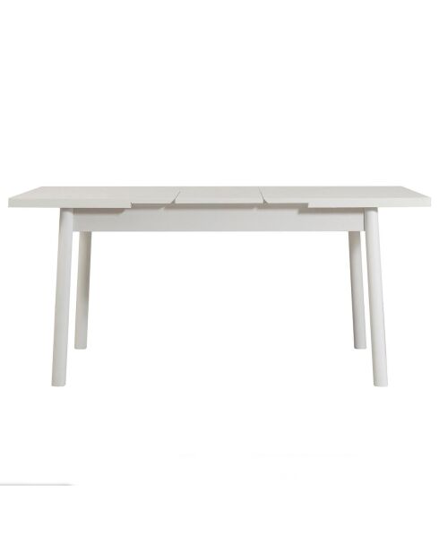 Ensemble Table + 4 Chaises Santiago 1053 blanc/anthracite