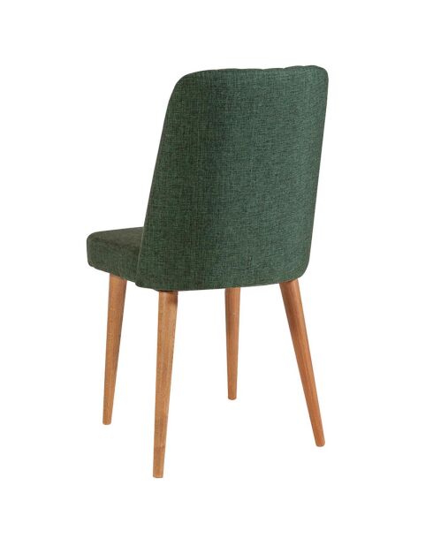 Ensemble Table + 4 Chaises Santiago 1070 beige/vert