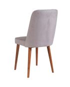 Ensemble Table + 2 Chaises + 1 Banc Vina beige/gris