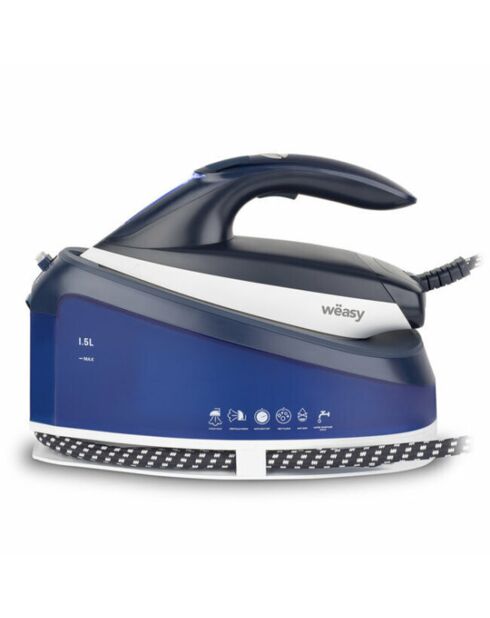 Blaues Dampfkraftwerk