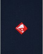 Polo Horyzon bleu/écru/rouge