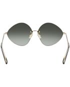 Lunettes de soleil Femme dorées