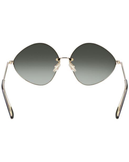 Lunettes de soleil Femme dorées