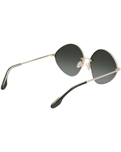 Lunettes de soleil Femme dorées