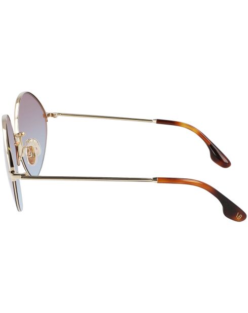 Lunettes de soleil Femme dorées