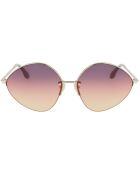 Lunettes de soleil Femme dorées
