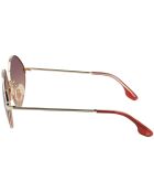 Lunettes de soleil Femme dorées