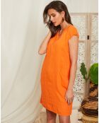 Robe 100% Lin Trieste orange