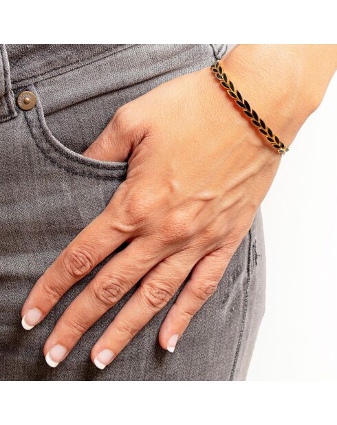 Bracelet Jonc Noguelia noir